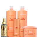 Kit Wella Professionals Invigo Nutri-Enrich & Oil Reflections Super Salon (5 Produtos)
